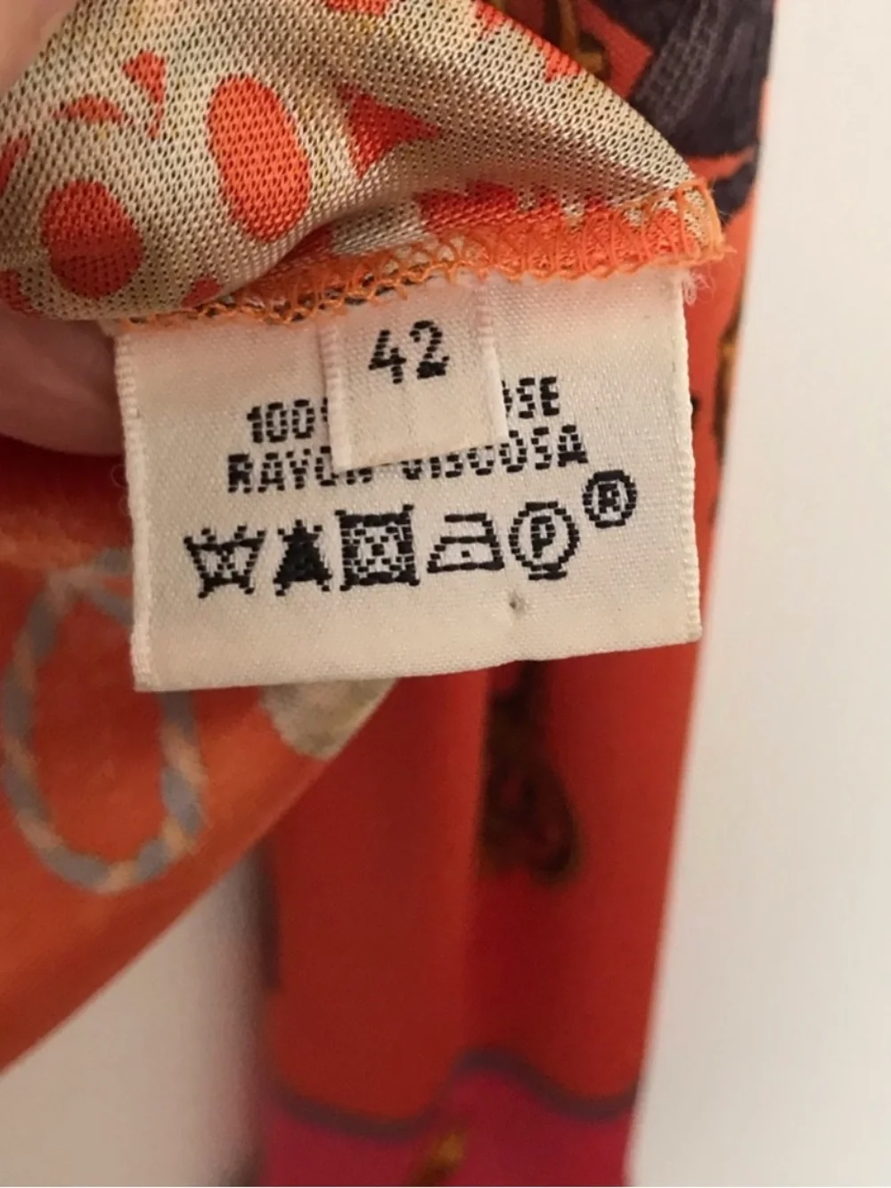 Authentic Hermes Les Cles Long Sleeve Top EUC